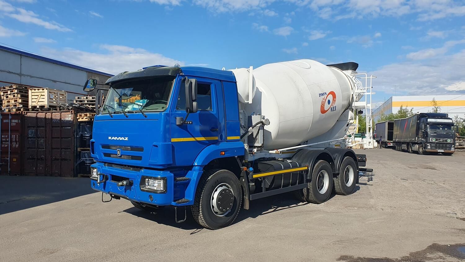 автобетоносмеситель 58140V на шасси КАМАЗ 6520-4980-49(B5), 10 куб.