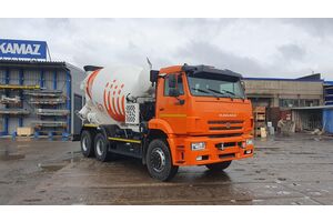 автобетоносмеситель 5814Z9 на шасси КАМАЗ 6520-3035-48 V=9 м3, привод от автономного двигателя