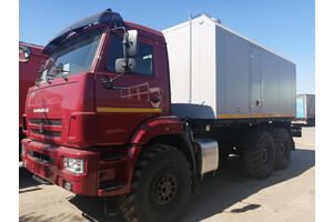 установка паропромысловая паровая передвижная ППУА 1600/100 на шасси КАМАЗ 43118-50