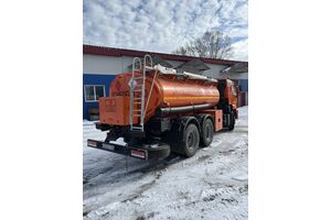 автотопливозаправщик НЕФАЗ 10,45 куб. м на шасси КАМАЗ