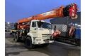 кран автомобильный КЛИНЦЫ КС-55729-5К-3; г/п 32 т, длина стрелы 33 м; шасси 43118 6х6