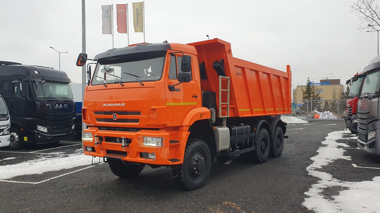 самосвал КАМАЗ 6522-26011-53 6х6, пакет ЮГ
