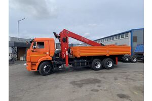 бортовой КАМАЗ 65115-48(А5) с кму HORYONG HRS 216
