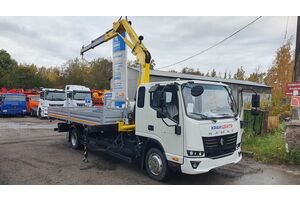 Бортовой КАМАЗ Компас с КМУ Hyva Crane HB80E2 на ш. 43089-44511-F5