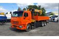 бортовой а/м КАМАЗ 65115-56 с тросовым КМУ XCMG SQS200-6